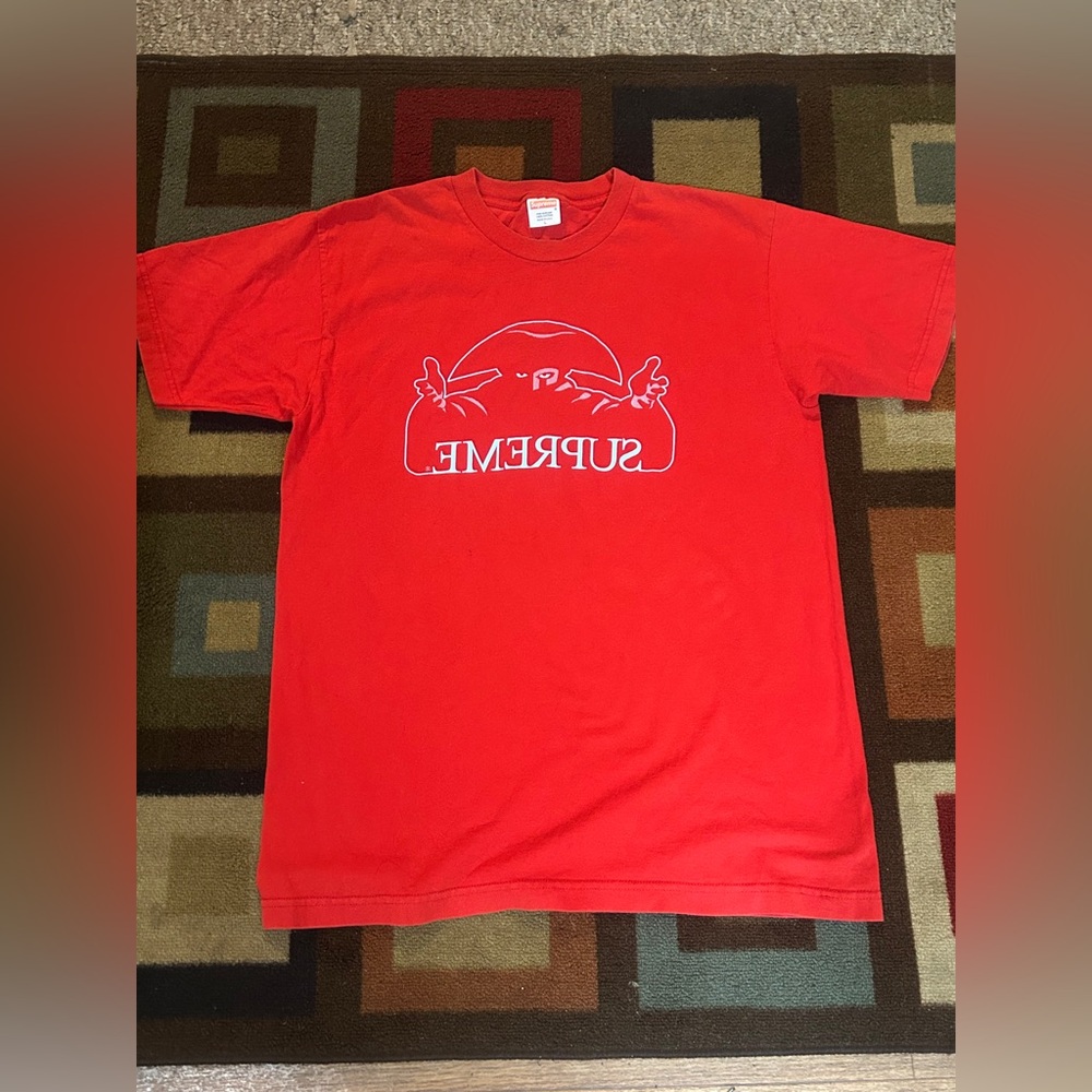 Supreme Red Short Sleeve Tee